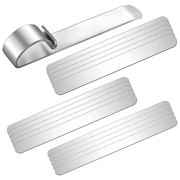 16 gjør-det-selv-armbånd bøyestangsett, aluminiumsarmbåndemner med bøyestang for smykkestemplingssett