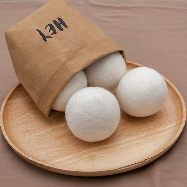 Kuivausvillapallo 5cm sotkeutumista estävä kotitalouksien kuivausvaatteiden pesukoneen kuivauspallo