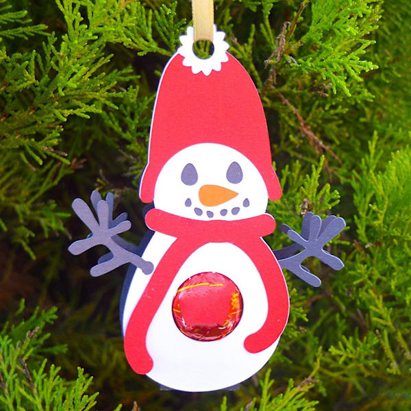Jul Snögubbe Choklad Metall Skärmaskin Stencil Diy Scrapbooking Album Papper Kort Mall Gjutform Prägling