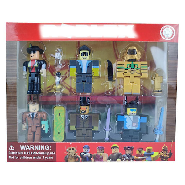 Roblox Spel Mini Actionfigurer Samlarobjekt Modellleksaker Set Borddekoration Barnfödelsedagspresent c