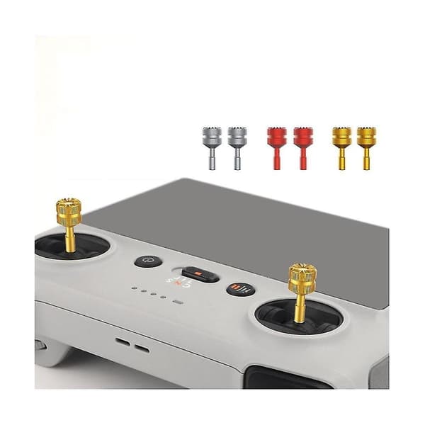 1 par RC-controller udskiftning tommelfinger rocker joystick reservedel til Mini 3 Pro tilbehør, guld B