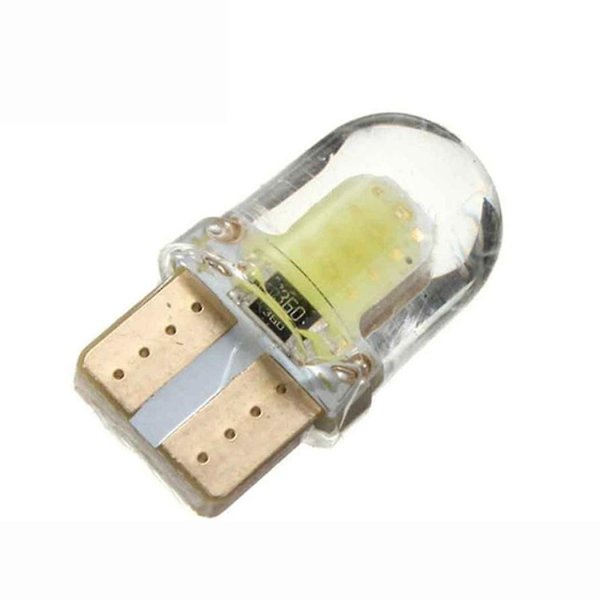 10 st LED T10 W5W COB SMD Canbus Ljusvita Registreringsskyltlampa & 1 st W3t19371 HID Xenon D2S D2R