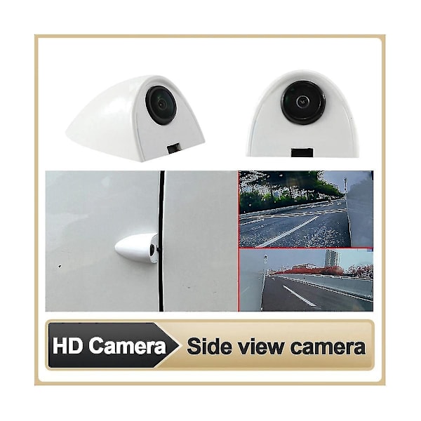 Bilstickers installationssida vykamera nattvision hd sidvy blind spot parkeringshjälp vänster och