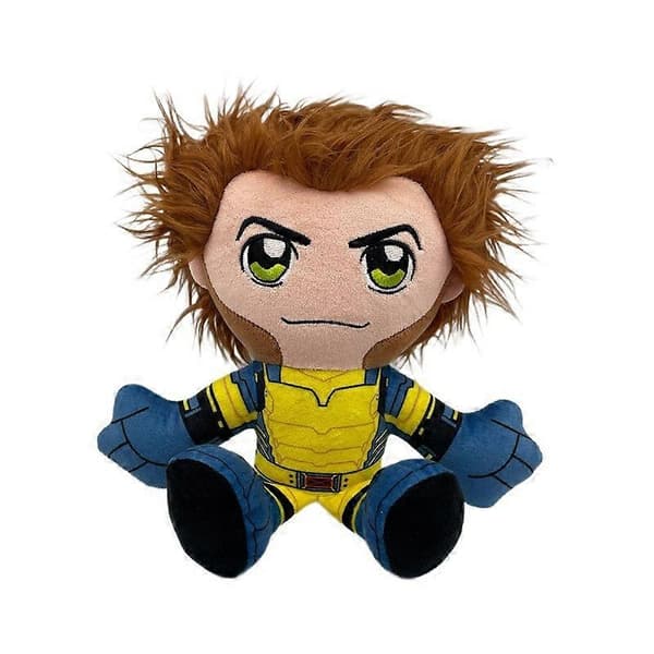 Deadpool & Wolverine Plussjdyr 25cm Dogpool Stoffdyr Dukker Gave wolverine