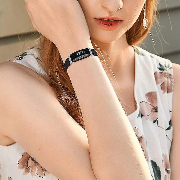 Smart Watch Remme Til 2/ , Elastiske Justerbare Bløde Remme Udskiftningsremme (sorte)