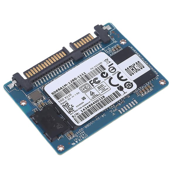 Halv Slim Sata Ssd Solid State Harddisk 128gb Ssd-drev Til Bærbar Computer