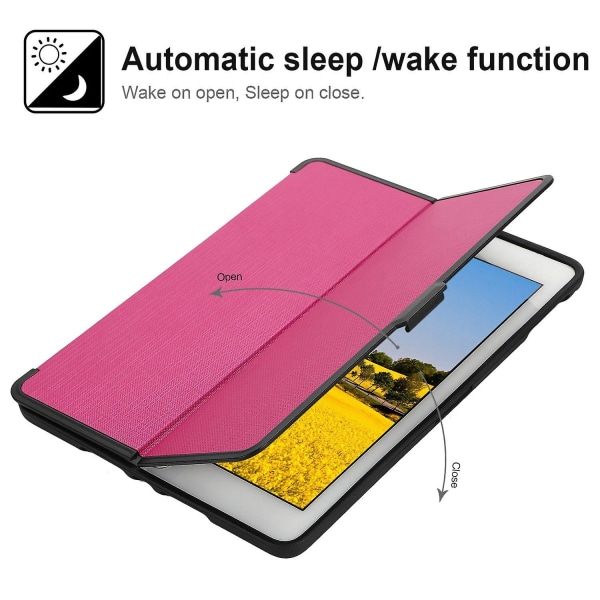 Rose iPad Mini 3 för Apple Case Folio Läderställ Smart Cover