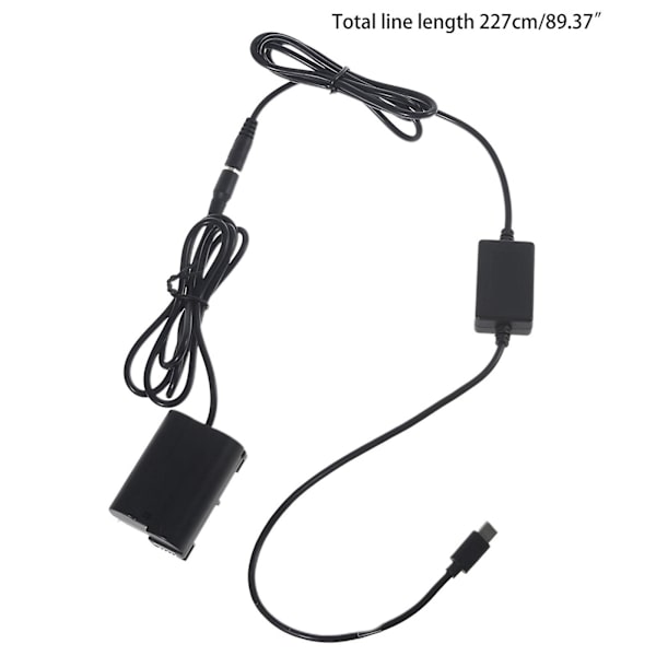 Virtapankki Kaapelityyppi C Usb To En El15 Dummy Akku Nikon D750 Kameralle