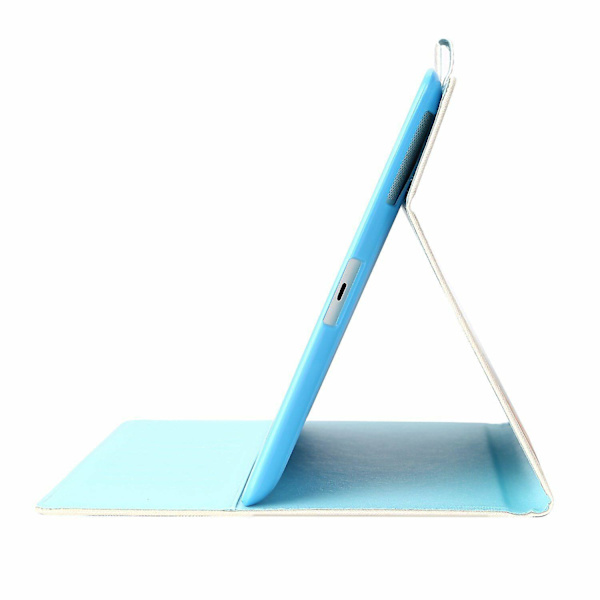 Eiffel Tower mønster Folio læder Smart Cover etui til Apple iPad 4
