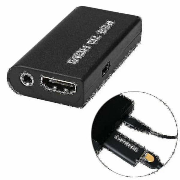 PS2 till Audio Video Konverteringsadapter AV-kabel för 2