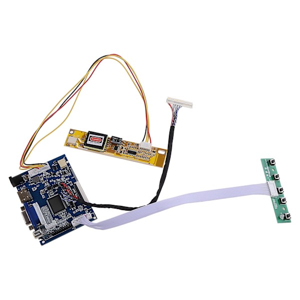Hdmi-yhteensopiva Dvi+vga Lcd Led -näytön ohjainkortin ajuri 1280x800