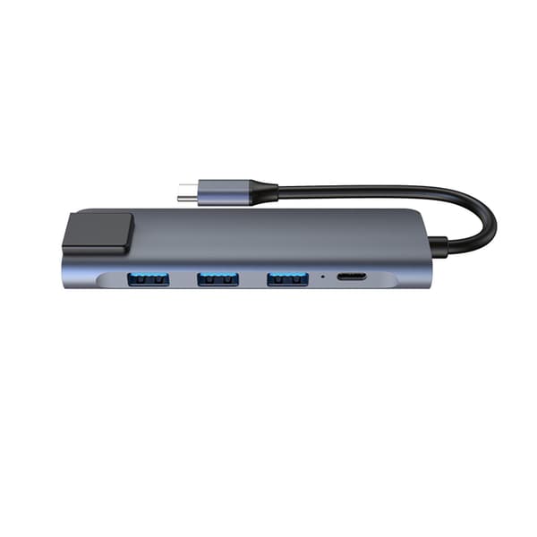 Usb C Hub Docking Station Type C Til Usb 3.0 1000mbps Rj45 Lan Pd 87w Adapter