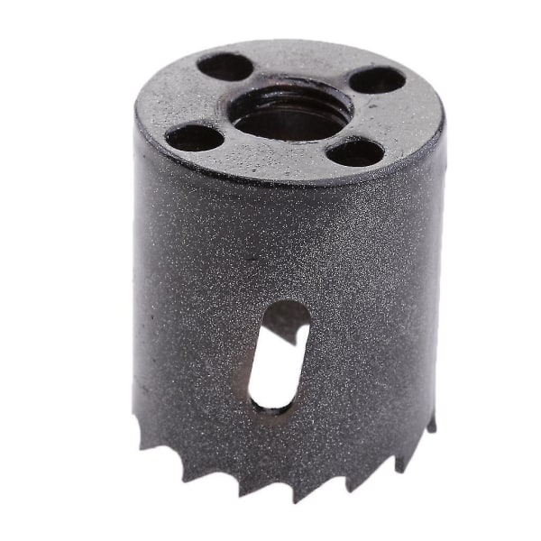 Højhastighedsstål Heavy Duty Metalbearbejdning Cutter Tool Reamer - Sort, 41 mm