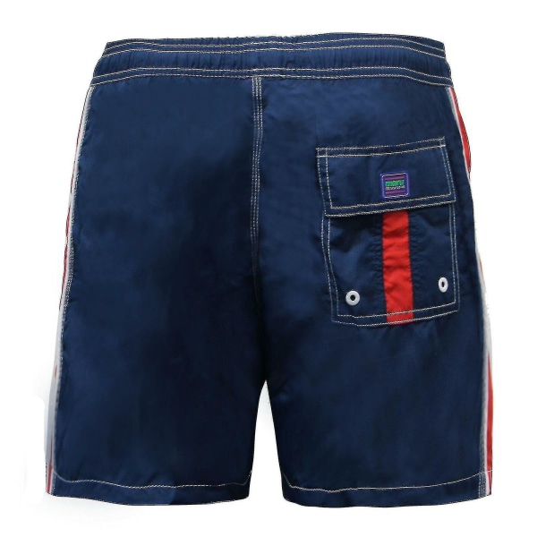 Män Kube Baddräkter 14\" Strandshorts Marinblå Ms4396