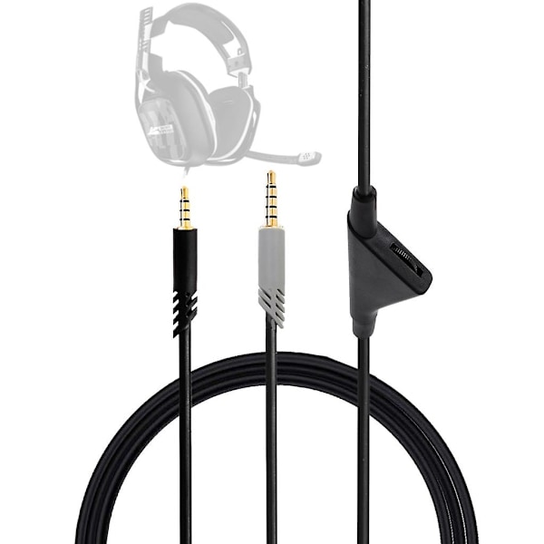 Forlengelseskabel for hodetelefoner med 3,5 mm kabel for Astro A40 A10 A30-headset