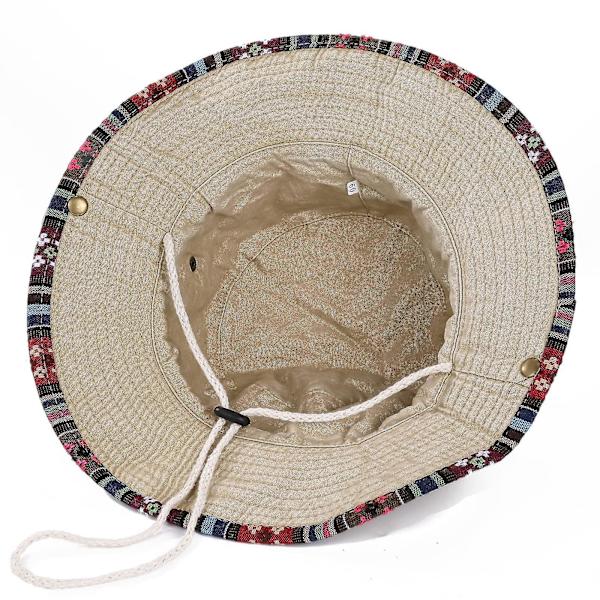Mænd Sommer Solhatte Strand Boonie Hat Fishsing Hat Khaki