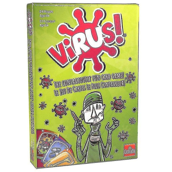 Virus Infektion Party -lautapelikortti