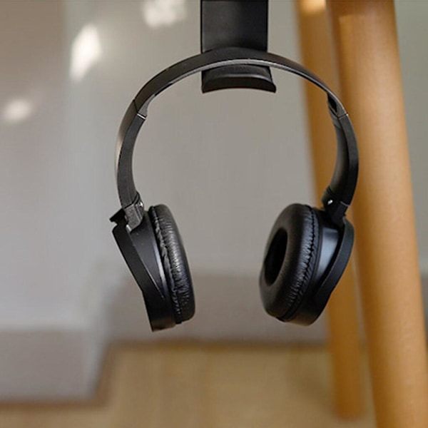 Hörlursfäste Hängare Under Skrivbord Väggmonterad Headset Hållare Hängare Hörlurar Display Stativ