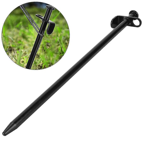 4 st stältältpinnar för utomhuscamping, strandtält, markspik (30 cm)