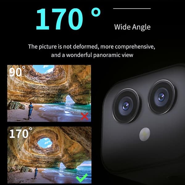 4k Full HD Mini Kamera Wifi Nattsyn Kamera IR Rörelsedetektering Säkerhetskamera HD Videobandspelare