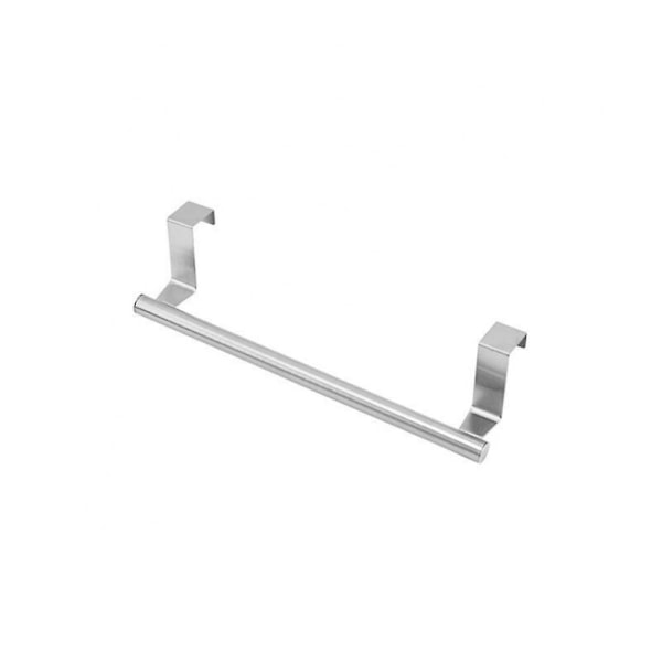 Towel Rack Over Door Towel Bar Hanging Holder Stainless Steel Bathroom Kitchen Cabinet