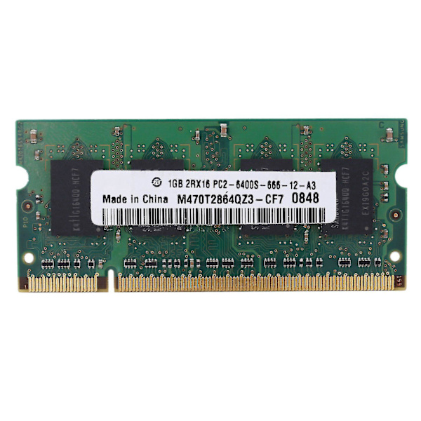 Ddr2 1gb Notebook Ram Hukommelse 800mhz Pc2-6400s Sodimm Laptop Hukommelse