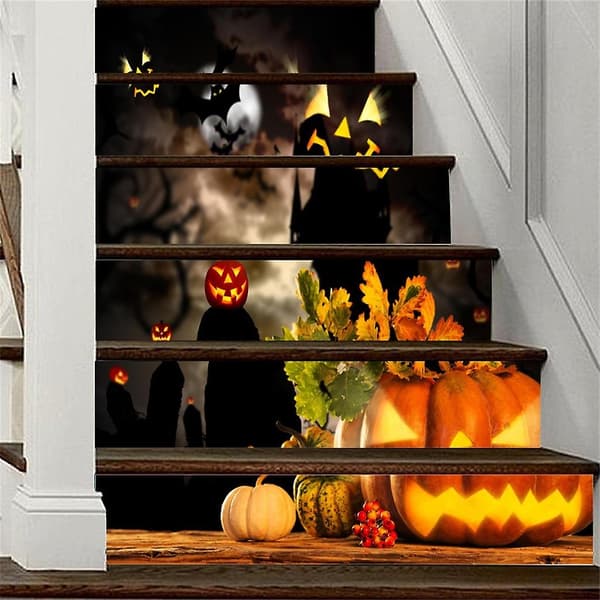 Halloween-trapper til trapper soverom stue tapet