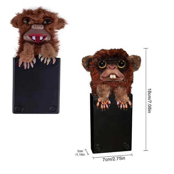 Overraskende Spøg Monkey Legetøj Realistisk Monkey Spøg Legetøj Spøg Monkey Trick Legetøj++ a