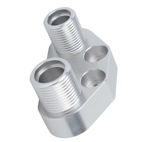 AC Kompressor Adapter Byte Billet Aluminium Kompressor Rak Adapter för Sanden SD7B10 7176