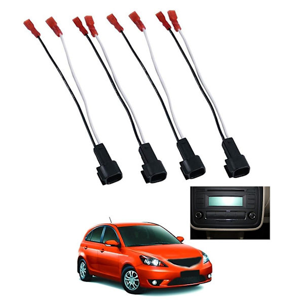 4 st bilhögtalare ljudkabeladapter för Chevy Focus Mazda