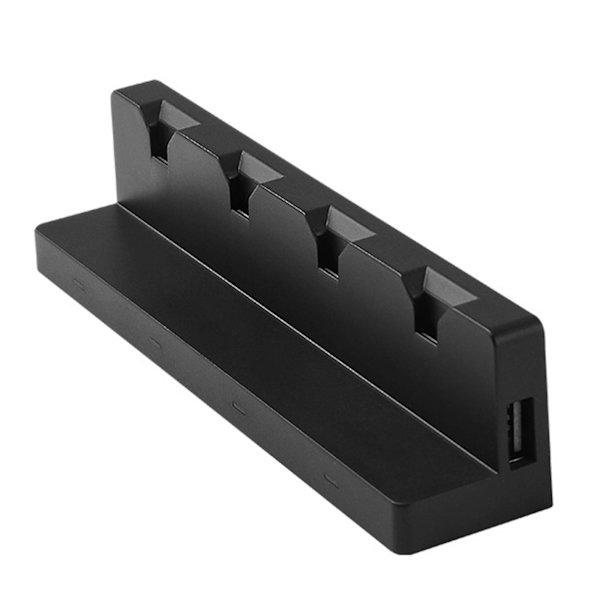 4 i 1 opladningsstation til Switch Joy Con Controller Docking med LED-indikator