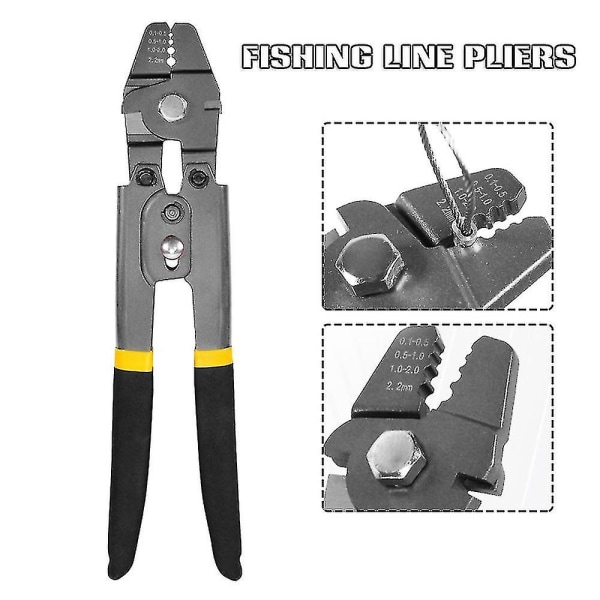 Fishing Wire Rope Cutting Tool Heavy Duty Fishing Crimping Tool Wire Cutters