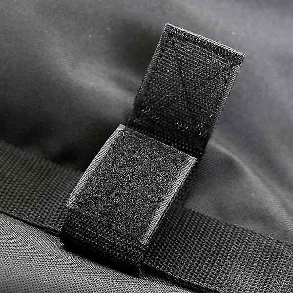 Premium Dubbelsydd Tunga Väskpåse, Benvikt För Markis, Tält, Viktad Påse, Sandsäck, Utomhuspåse Svart