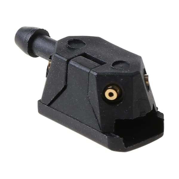 Bilfläktformad bred spolarblad Vattenstråle Arm Vindrutetorkare Munstycke 9mm 4mm