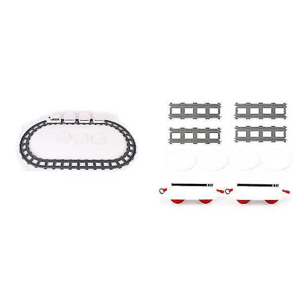 2set Sushi Train Rotary Sushi Toy Track Conveyor Belt Rotating Table Kid Food Train Set A & B