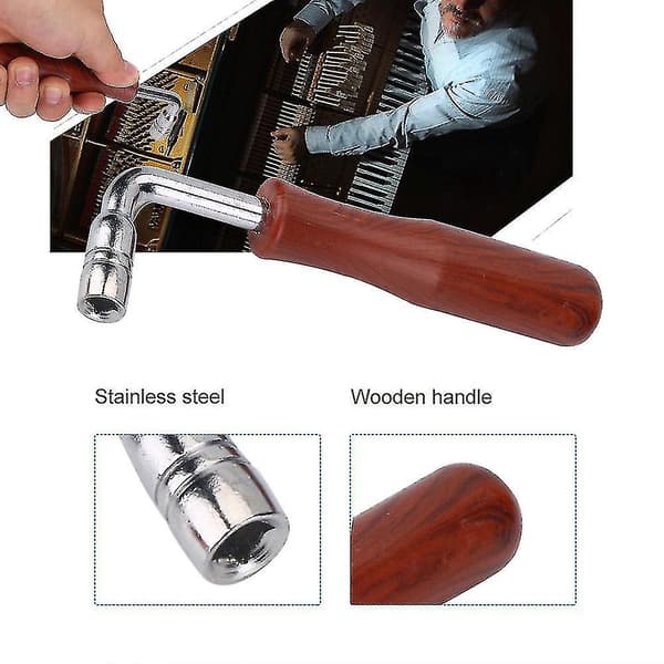 6-pack Piano Stämverktygssats Dämpningshammare DIY-set Pianodelar