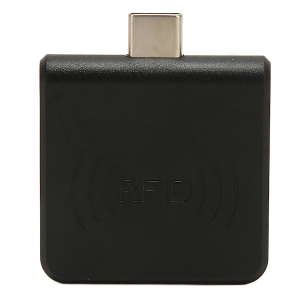 Typ C 125Khz RFID Smartkortläsare för mobiltelefoner - Bärbar och svart