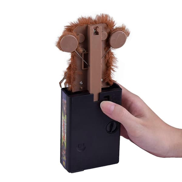 Overraskende Spøg Monkey Legetøj Realistisk Monkey Spøg Legetøj Spøg Monkey Trick Legetøj++ b
