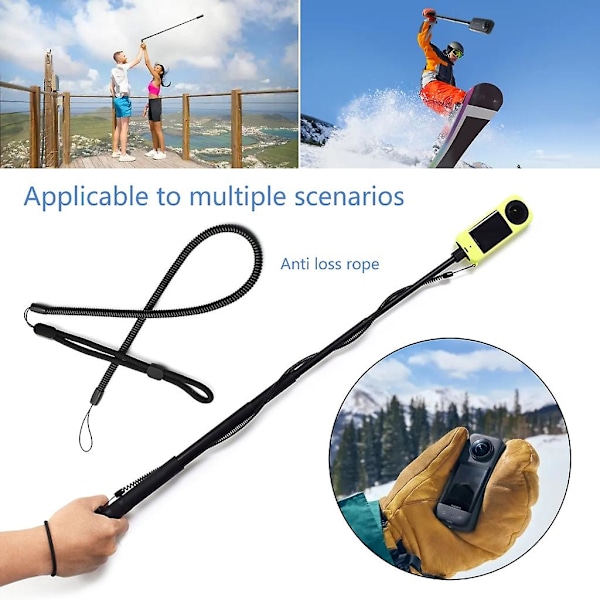 Håndleddsrem Anti-slip Lanyard Spenne Tau For Insta360x3 Tilbehør