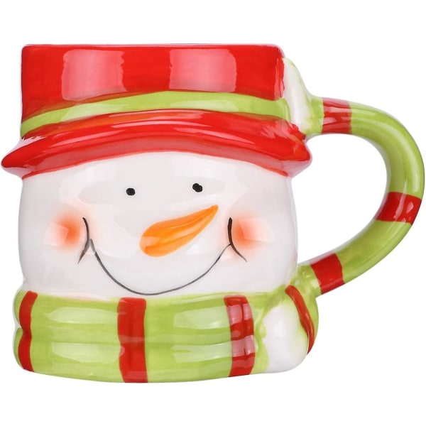 Christmas Mug Snowman Ceramic Coffee Cup Tea Milk Cup