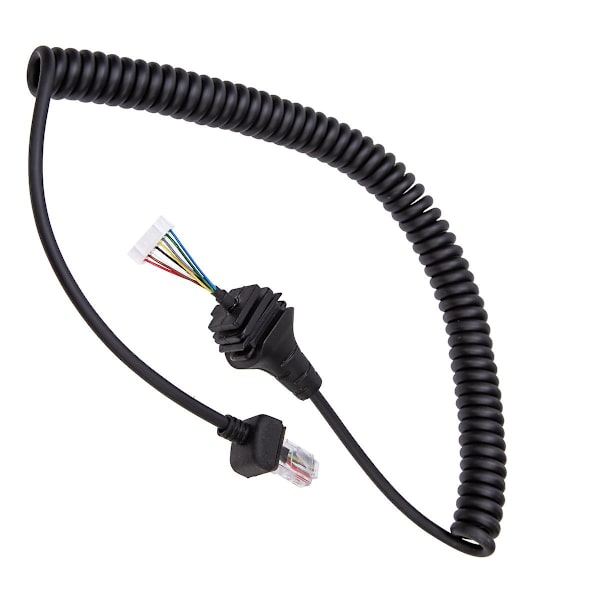 8-stifts HM-152 Handhållen Radiohögtalarmikrofon PU-kabel för ICOM IC-2820H IC2825E Walkie Talkie