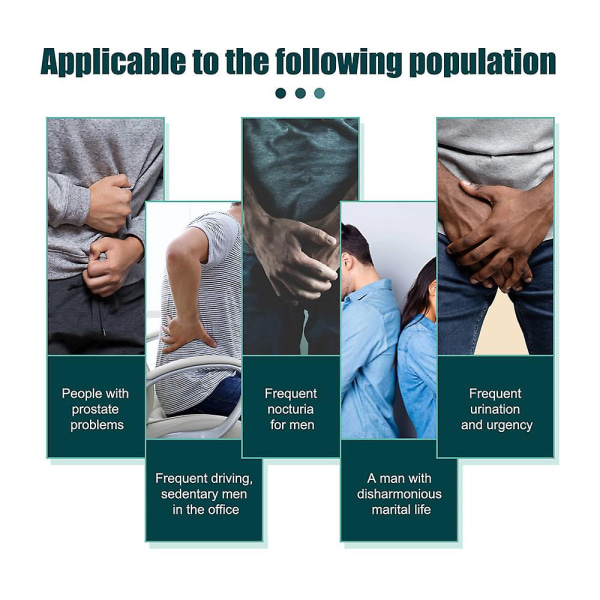 2x Prostatit Behandling Klämma Akupunktur Massage Urologisk Urologi Inflammation Njurbrister Prostata Funktion Hälsovård