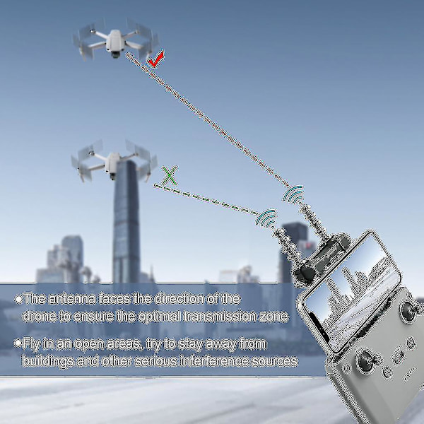 Yagi Signalantenn Räckviddsförlängare för D-ji Air 2/d-ji Air 2s/mini 2