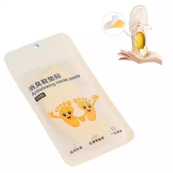 20PCS Deodorizing Insole Stickers, Foot Smell Eliminator for Feet, Odor Eaters Insoles