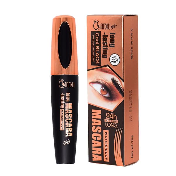 4D Silkefiber Mascara Vattentät Volym Långvarig Makeup Julgåva