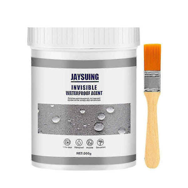 30/100/300g Superstark Limmande Tätningsmedel Genomsläppligt Osynligt Vattentätt Medel 1pc 300g brush