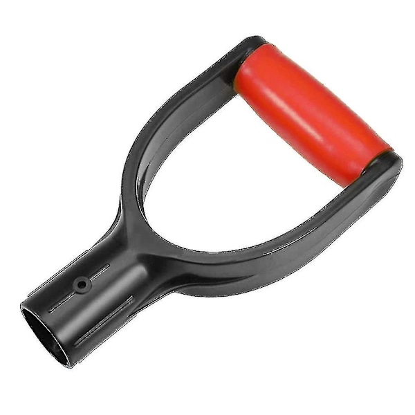 Plast D-handtag för spade, 32 mm innerdiameter, handtag för snöskyffel