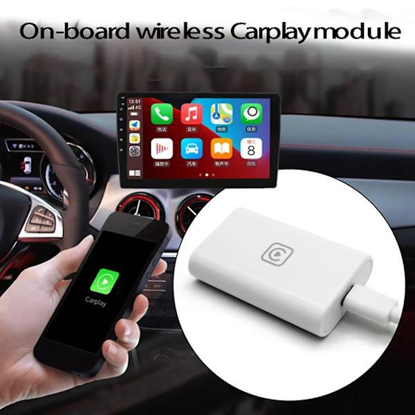 Trådløs Carplay-adapter Dongle Box Universal Car Android Stereo Gps Ai Box Smart Car Box