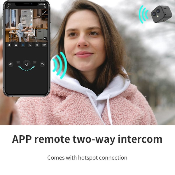 Videokort Video Intercom Wifi Övervakningskameror Hem Säkerhet