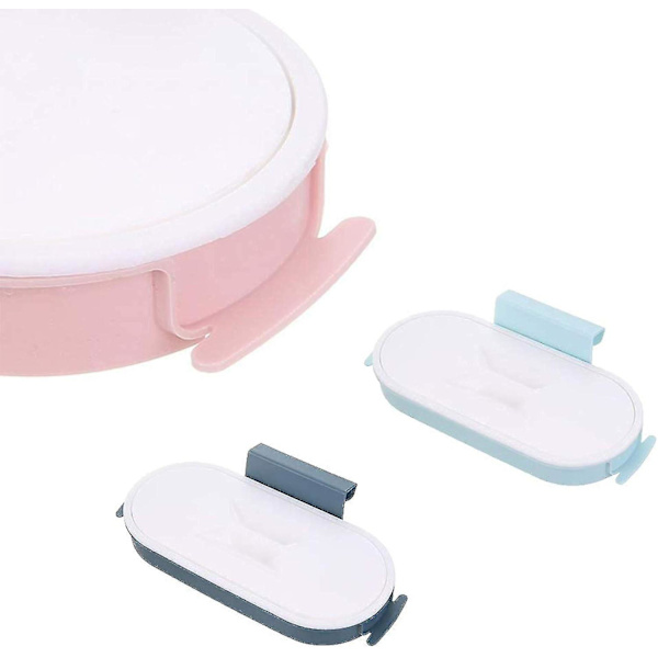 Plastpåshållare för sopor - hopfällbar soptunna för köksskåpsdörrar - 3-pack